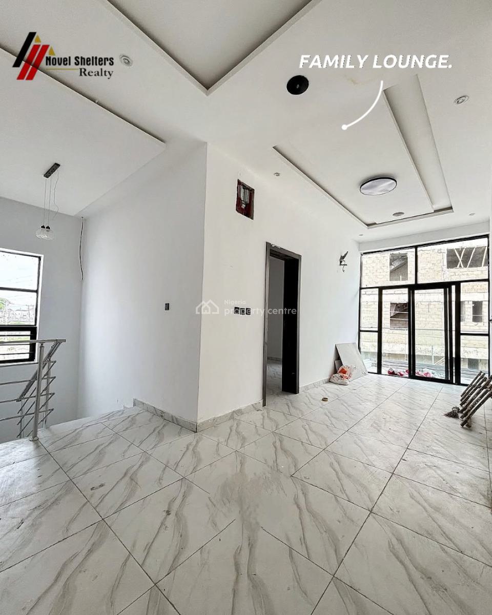 Contemporary 5 Bedrooms Detached Duplex with Swimming Pool & Cinema, Chevron, Lekki, Lagos, Detached Duplex for Sale