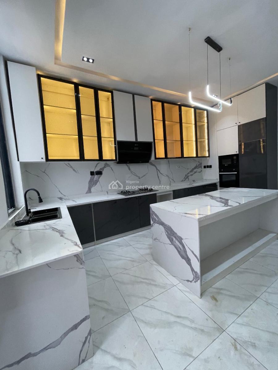 5 Bedroom Fully Detached Duplex with a Room Bq and Swimming Pool, Chevron Alternative, Lekki, Lagos, Detached Duplex for Sale