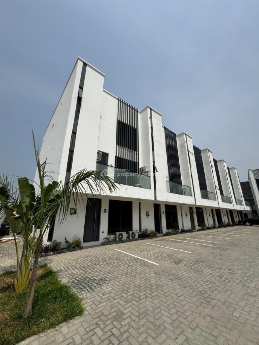 Brand New 4 Bedroom Terrace Duplex with Bq, Pool and Gym, Ikate, Lekki, Lagos, Terraced Duplex for Sale