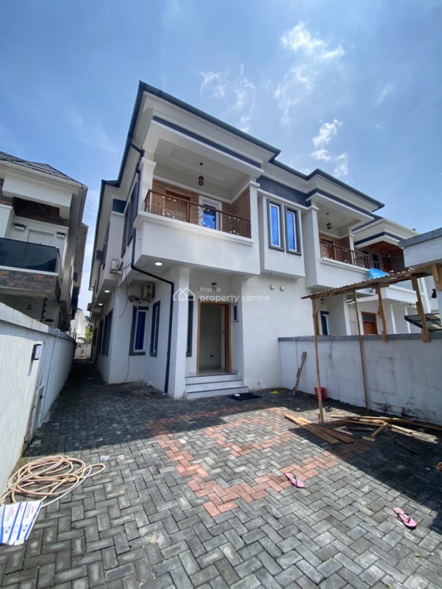 4 Bedroom Semi Detached Duplex with Bq, Oral Extension, Ikota, Lekki, Lagos, Semi-detached Duplex for Rent