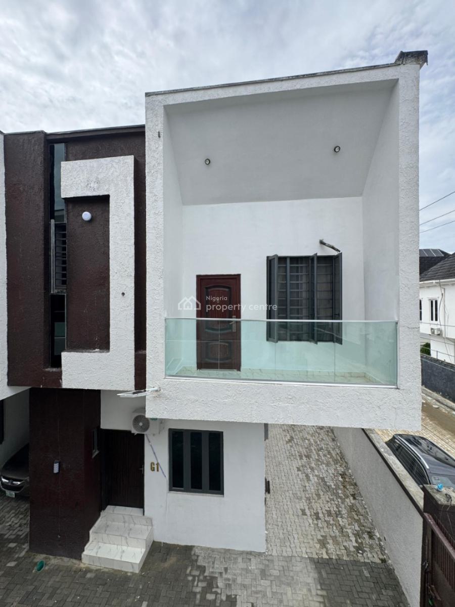 Self Serviced 4 Bedroom Terraced Duplex, Sangotedo, Ajah, Lagos, Terraced Duplex for Sale