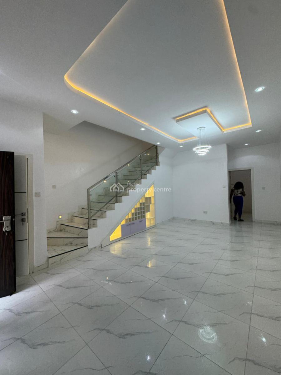 Self Serviced 4 Bedroom Terraced Duplex, Sangotedo, Ajah, Lagos, Terraced Duplex for Sale