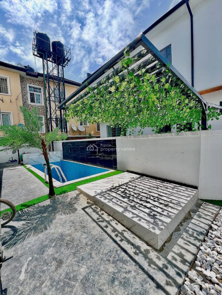 Five Bedrooms Fully Detached Duplex with Swimming Pool, Gazebo, Lekki Palm City, Ajah, Lagos, Detached Duplex for Sale