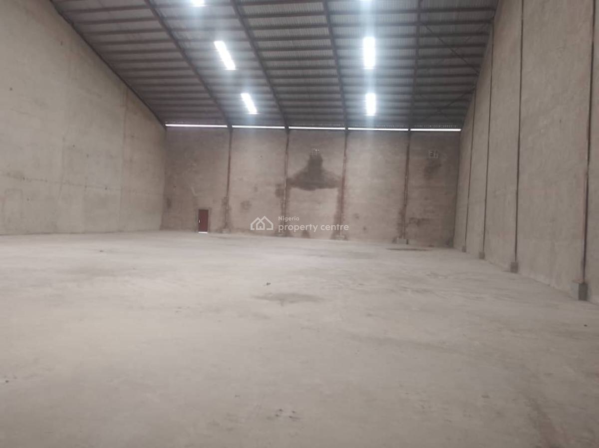 Warehouse Measuring 1850 Located in an Industrial Area, Wawa, Berger, Arepo, Ogun, Warehouse for Rent