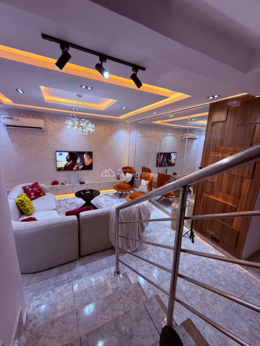 Boutique Styled 3 Bedroom Duplex, with Swimming Pool, Mijl Residence, Salem, Ikate, Lekki, Lagos, House Short Let