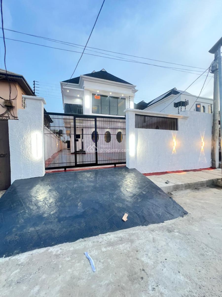 Magnificiently Built 4 Bedroom Fully Detached Duplex Plus Bq, Adeniyi Jones, Ikeja, Lagos, Detached Duplex for Sale