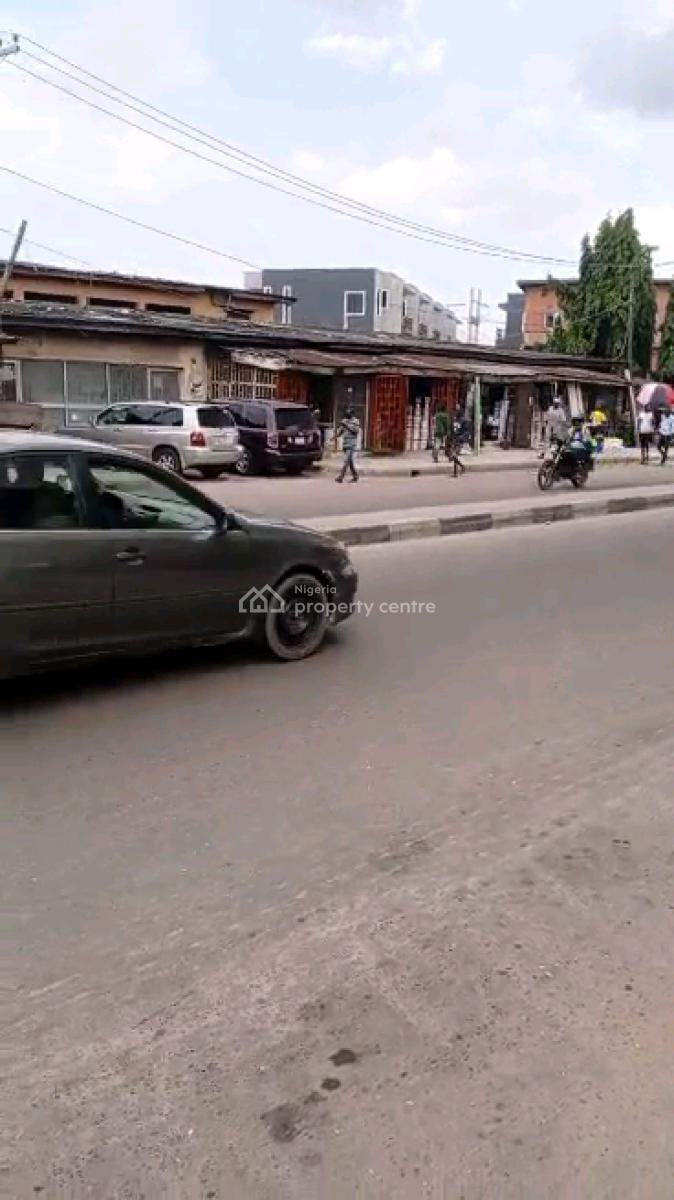 2 Storey Building and a Bungalow on 1300sqm Meter of Land, 7-9,agege Motor Road, Jibowu, Yaba, Lagos, Land for Sale
