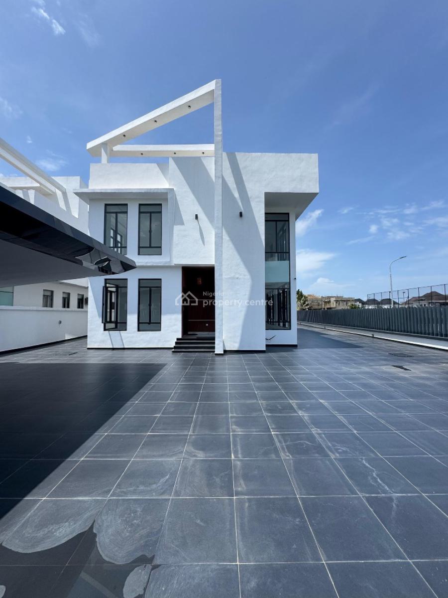 Gigantic 5 Bedroom with Spacious En-suite Rooms,open Roof Terrace & Pool, Osapa, Lekki, Lagos, Detached Duplex for Sale