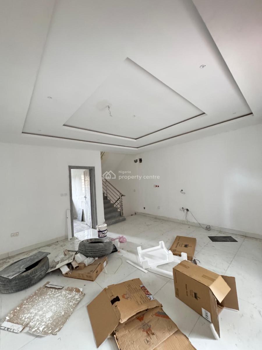 Brand New Three Bedroom Terrace House, Ologolo, Lekki, Lagos, Terraced Duplex for Rent