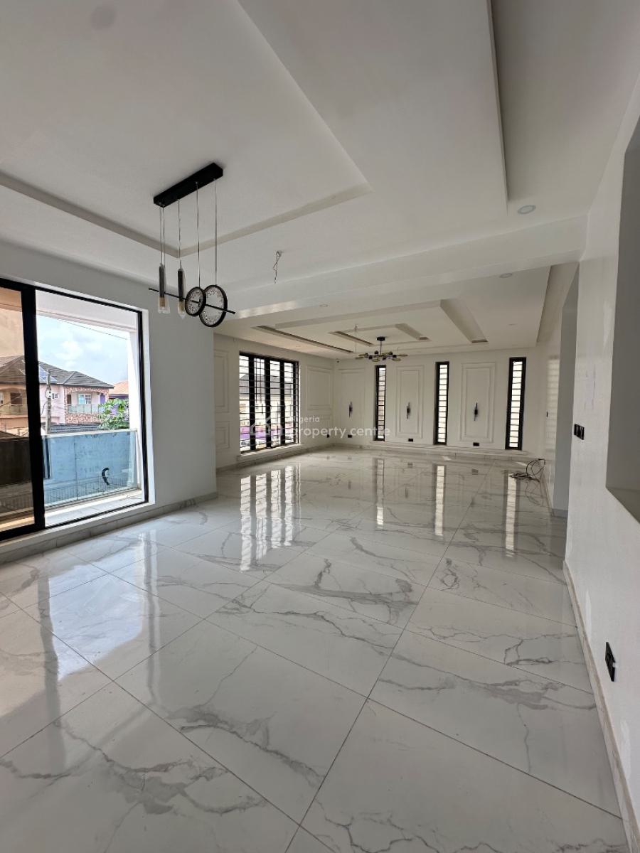Luxury 5 Bedrooms Fully Detached Duplex + Bq , Cinema and Swimming Poo, Omole Phase 1, Ikeja, Lagos, Detached Duplex for Sale
