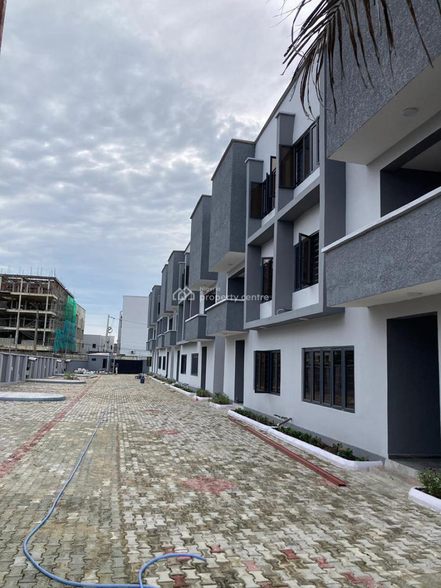 Brand New Two Storey 4-bedroom Terrence Duplex with Bq, Ologolo, Lekki, Lagos, Terraced Duplex for Sale