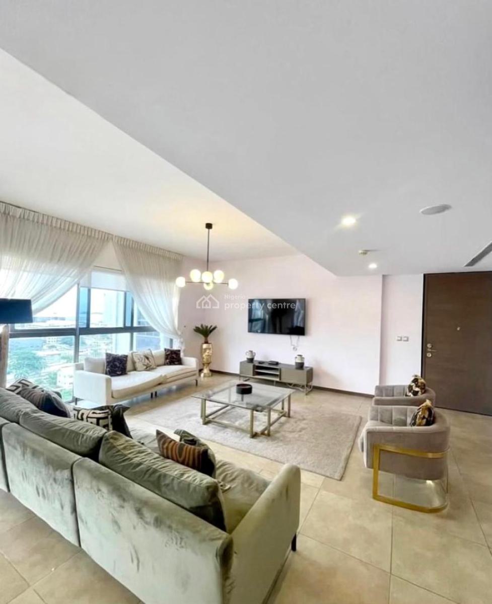 Exquisite Luxurious Serviced and Furnished 3 Bedroom Flat with Bq, Victoria Island (vi), Lagos, Flat / Apartment for Rent