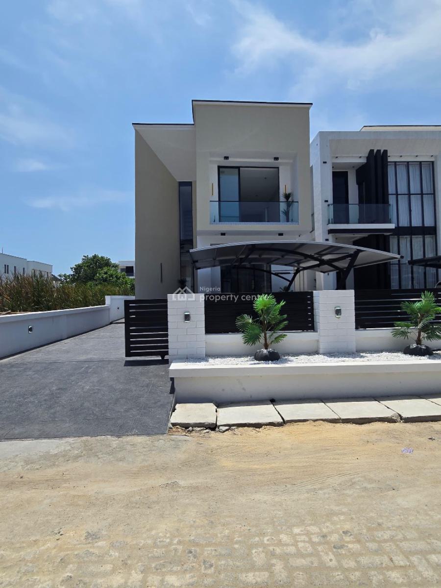 Stylish 5-bedroom Detached Duplex with Pool & Carport, Ikota, Lekki, Lagos, Detached Duplex for Sale