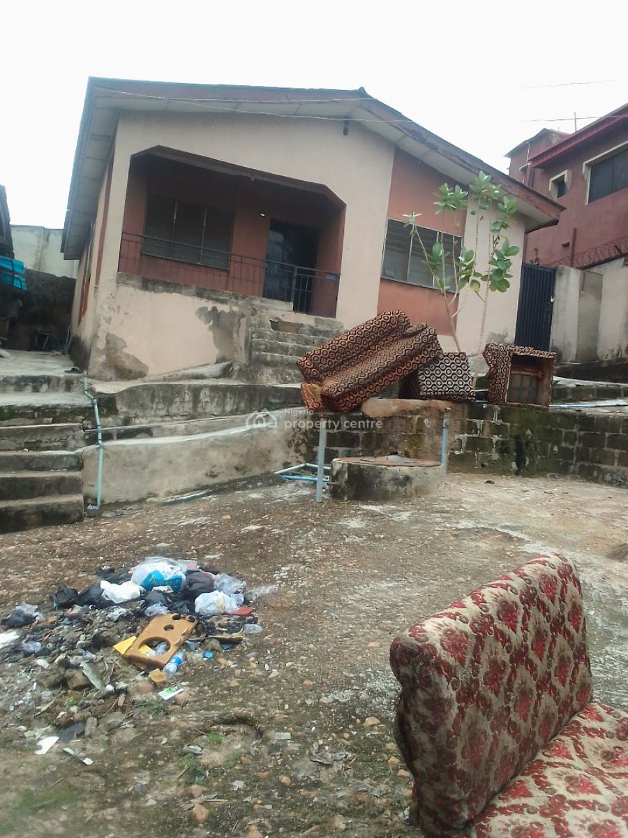 2 Bedroom Bungalow on Half Plot of Land, Off Daddy Savage Street, Fagba, Agege, Lagos, Detached Bungalow for Sale