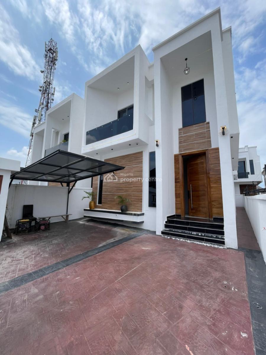 Luxury 5 Bedrooms Fully Detached Duplex with Excellent Finishing, Chevron, Lekki, Lagos, Detached Duplex for Sale