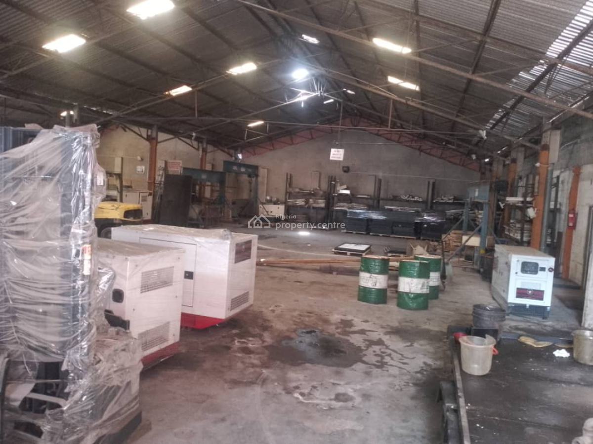 Warehouse Measuring 800 Square Meters, Kudirat Abiola Way, Oregun, Ikeja, Lagos, Warehouse for Rent