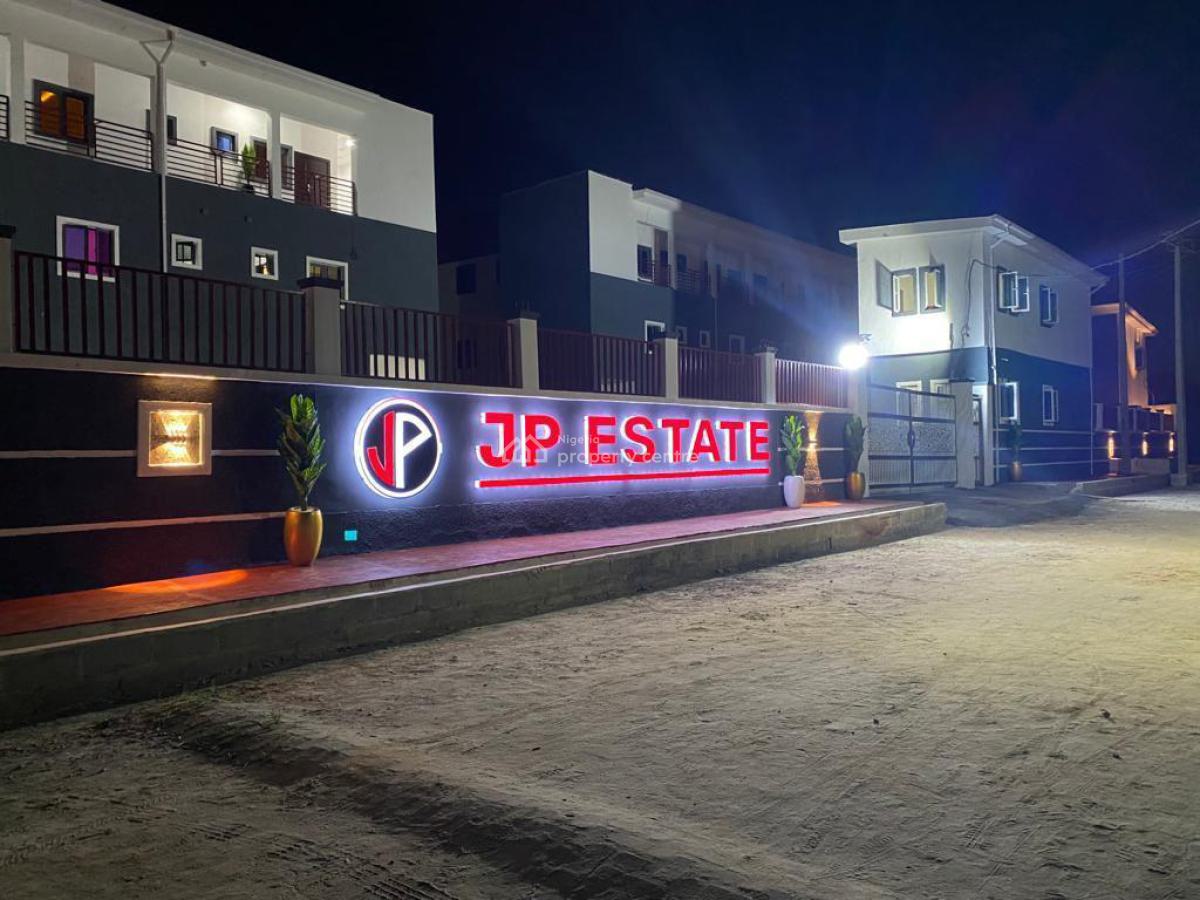 Brand New Estate of 28 Units of 4 Duplexes with Amenities, Behind Shoprite Mall, Sangotedo, Ajah, Lagos, Terraced Duplex for Sale