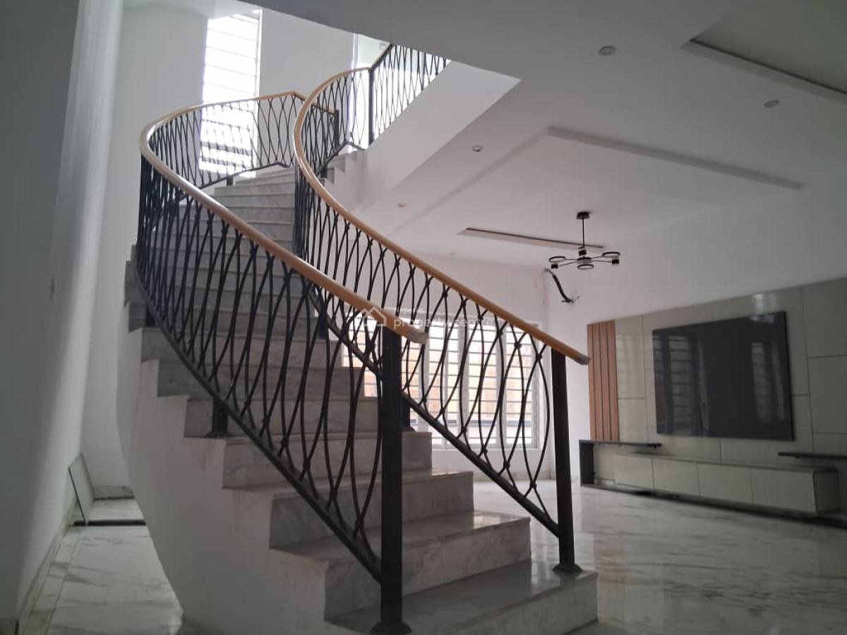 5 Bedrooms Contemporary Design Detached House, Chevron, Lekki Phase 2, Lekki, Lagos, Detached Duplex for Sale