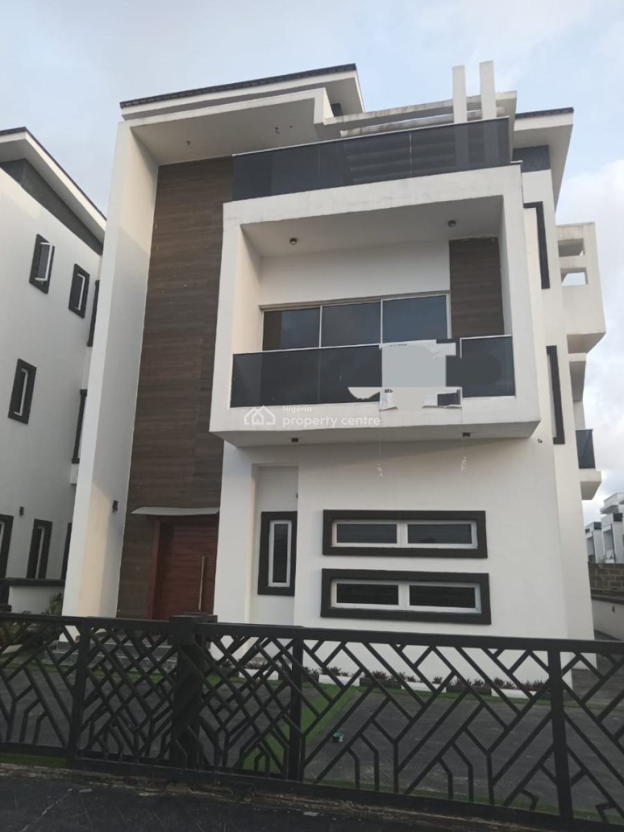 5 Bedrooms Contemporary Design Detached House, Chevron, Lekki Phase 2, Lekki, Lagos, Detached Duplex for Sale