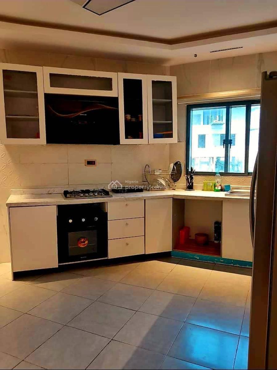 Luxury Furnished Waterfront 3 Bedroom Apartment with Bq, Banana Island, Ikoyi, Lagos, Flat / Apartment for Rent