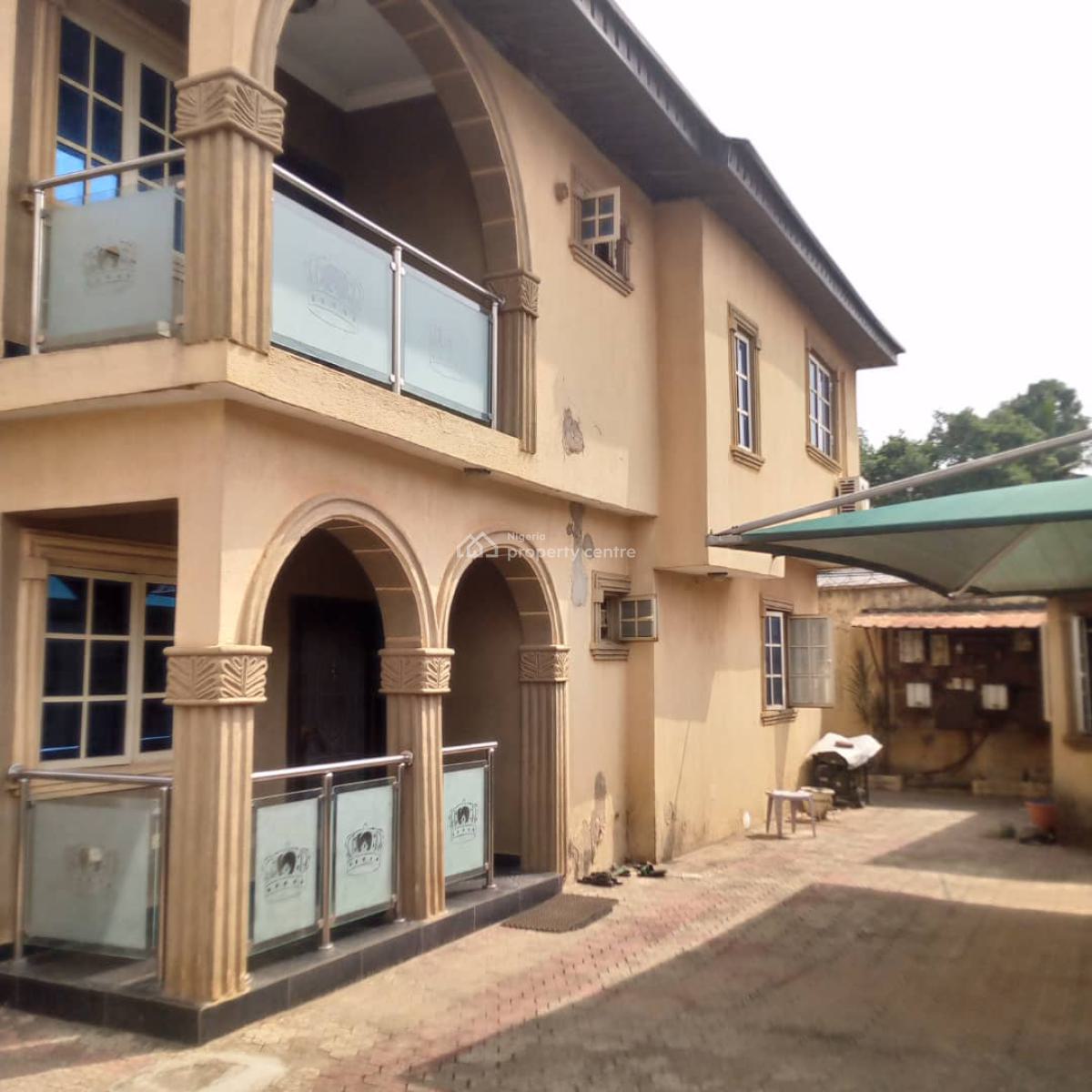 5 Bedroom Duplex with 2 Min Flat and 3 Bed  Bq, Oriokuta Junction Off Isawo Road, Agric, Ikorodu, Lagos, Flat / Apartment for Sale