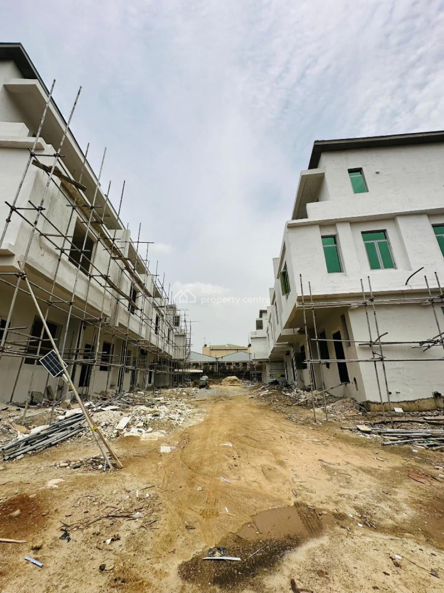 Newly Built 4 Bedroom Terrace Detached Duplex with Bq, Maryland, Lagos, Terraced Duplex for Sale