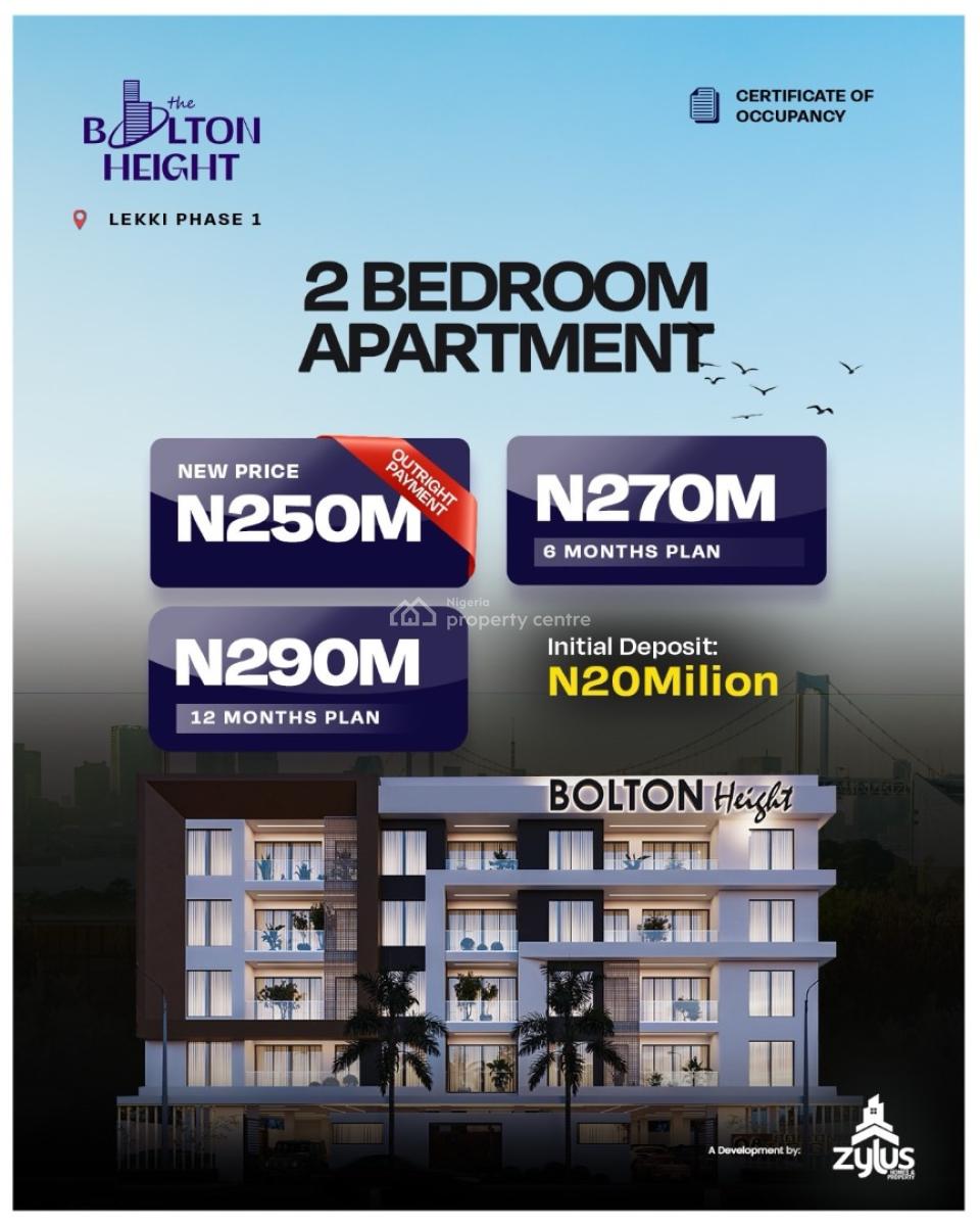 Luxury 2 Bedrooms Apartment,  Pre-launch Offer, The Nest, Lekki Foreshore, Lekki Phase 1, Lekki, Lagos, House for Sale