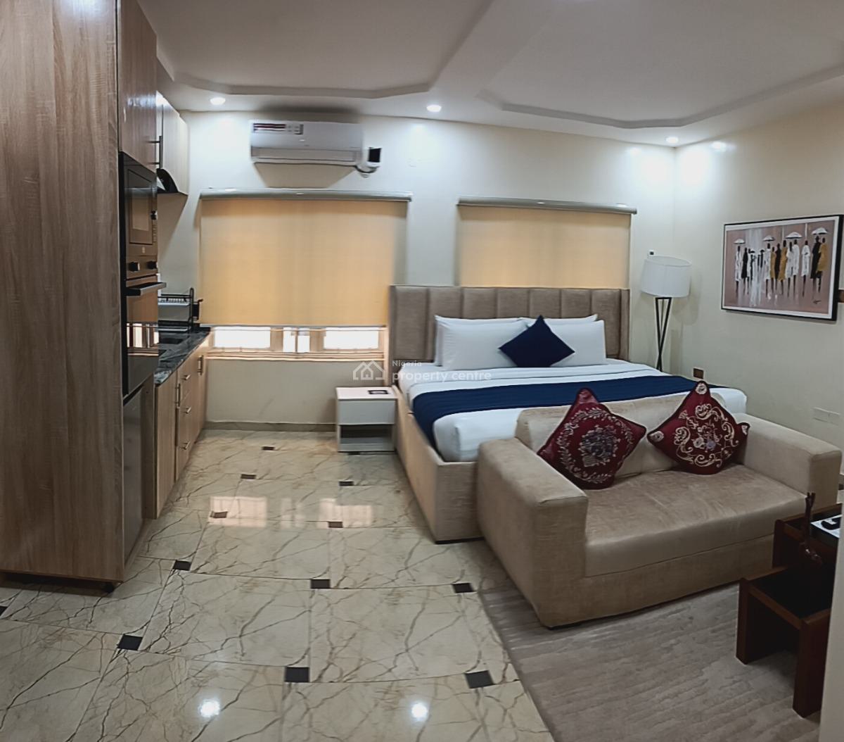Fully Furnished / Serviced Studio Apartment, Ikeja Gra, Ikeja, Lagos, Self Contain (single Rooms) Short Let