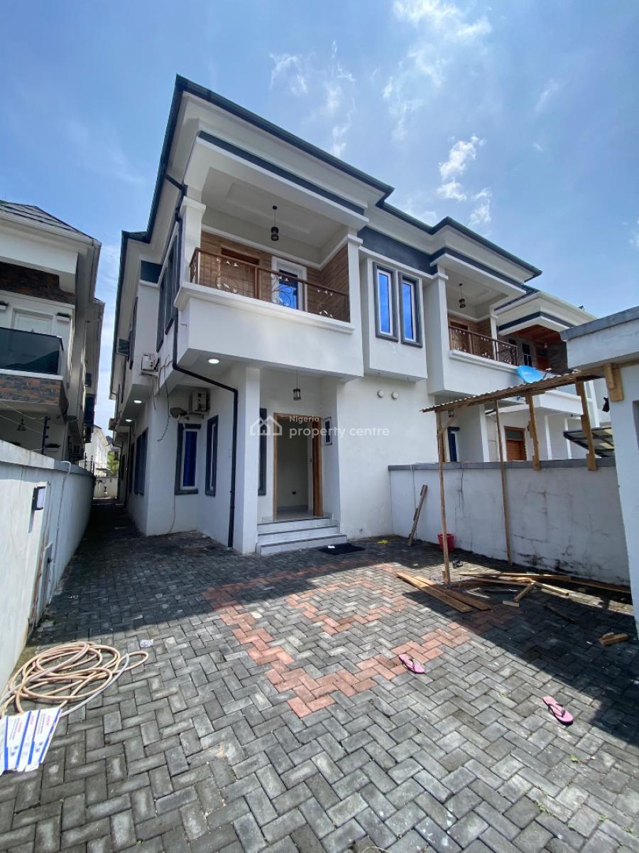 4 Bedroom Semi Detached Duplex with Bq, Oral Extension, Lekki, Lagos, Semi-detached Duplex for Rent