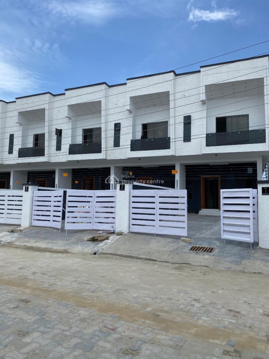 4 Bedroom Terrace Duplex with a Private Compound, Ikota, Lekki, Lagos, Terraced Duplex for Sale