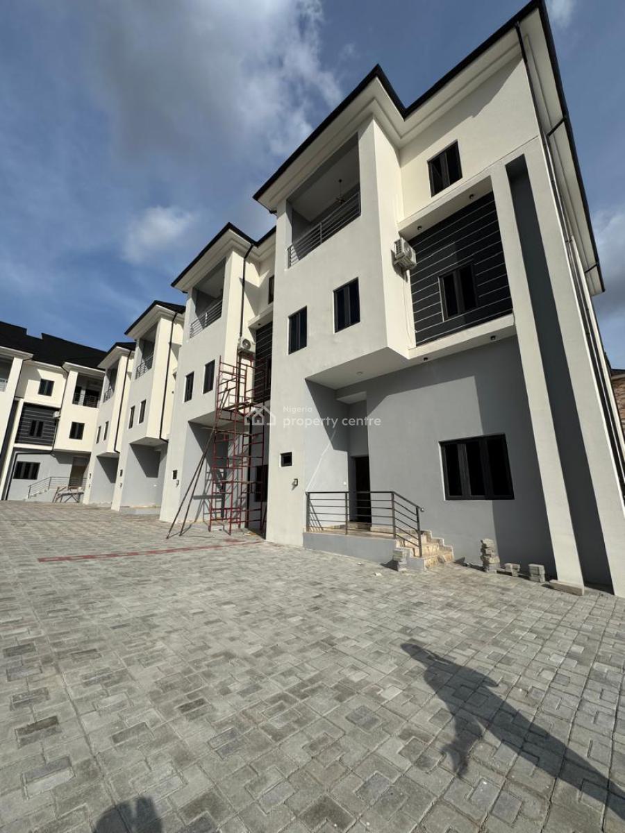 Luxury 4 Bedrooms Terraced Duplex, Guzape District, Abuja, Terraced Duplex for Rent