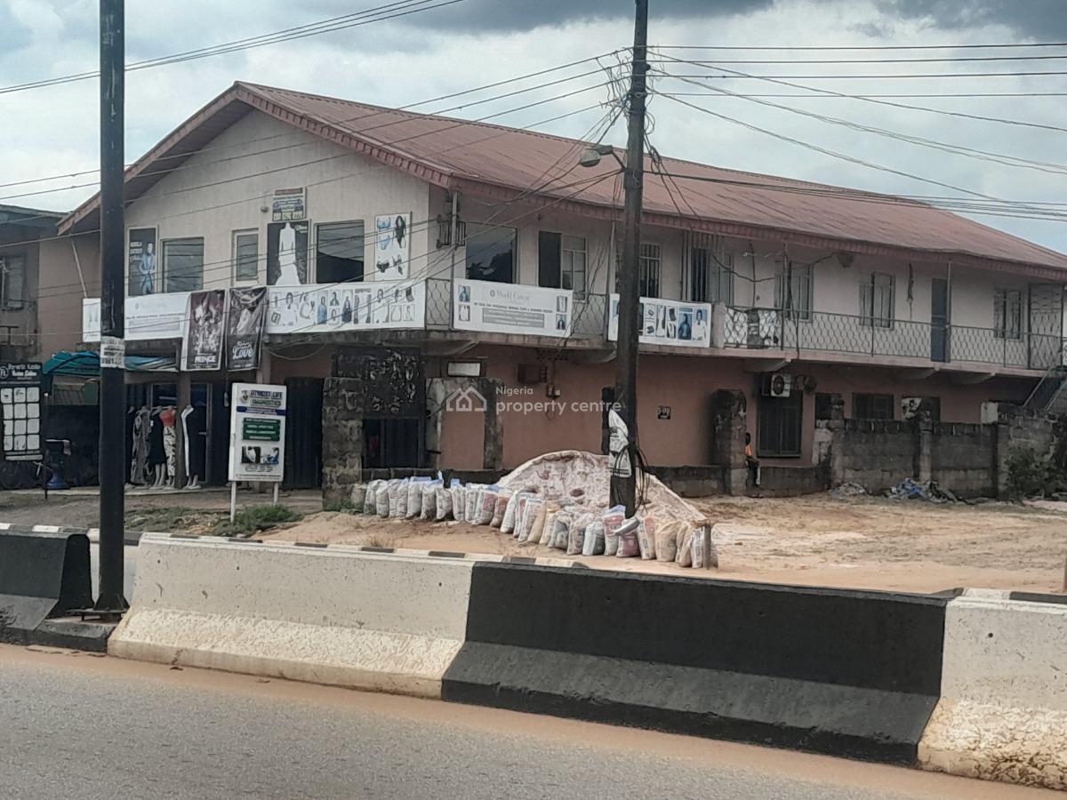 Solid Storey Building of Office Spaces, Shops, on 50ft By 150ft Land, Directly Along Ekehuan Road, By Garrick Grammar School, Benin City, Oredo, Edo, Commercial Property for Sale