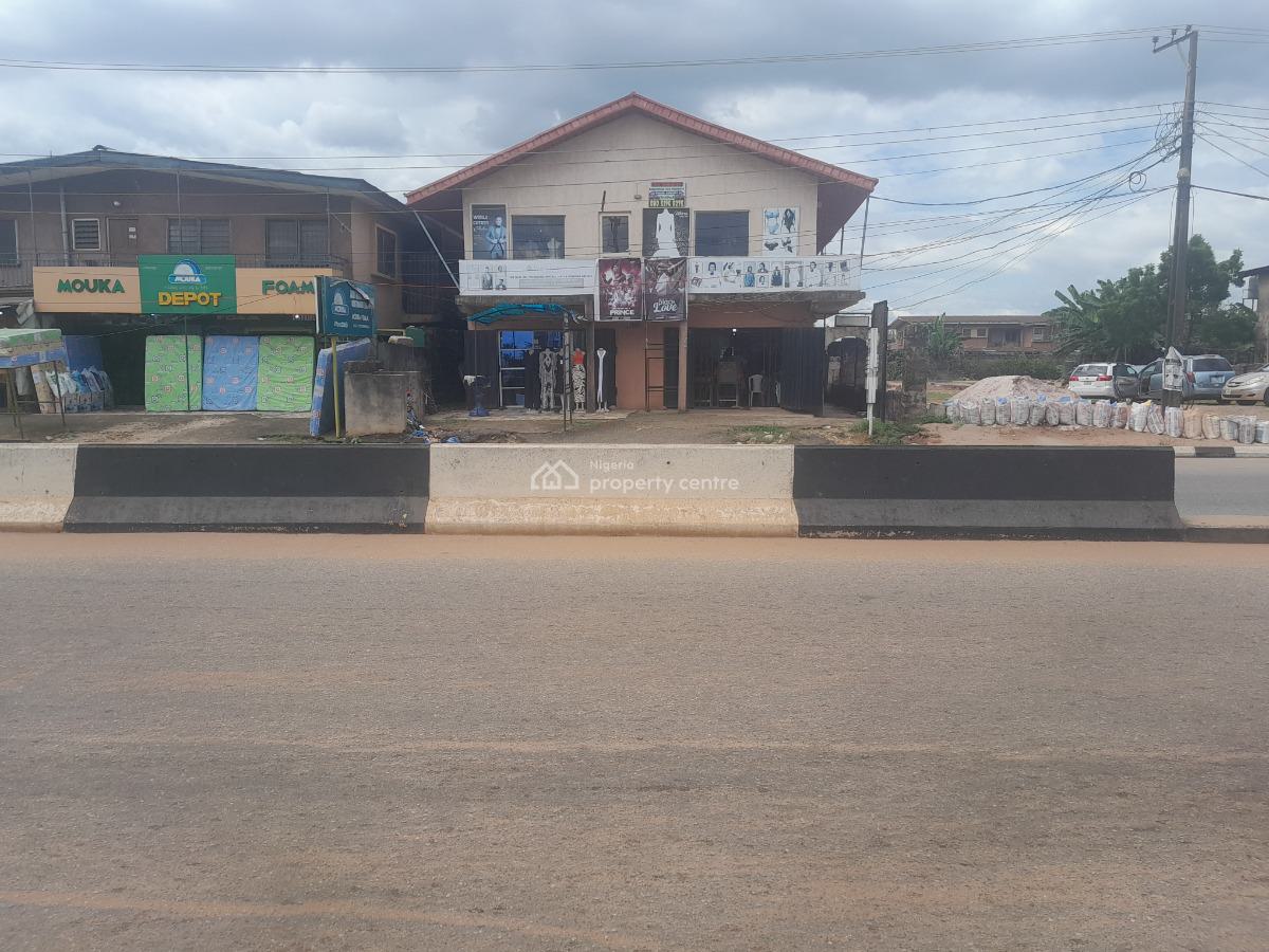Solid Storey Building of Office Spaces, Shops, on 50ft By 150ft Land, Directly Along Ekehuan Road, By Garrick Grammar School, Benin City, Oredo, Edo, Commercial Property for Sale