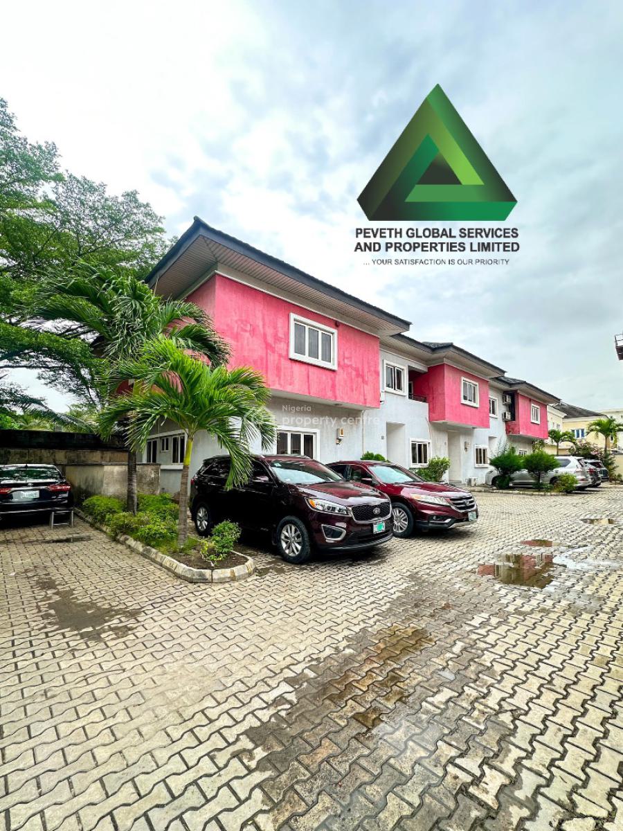 4 Bedroom Furnished Duplex, Osapa, Lekki, Lagos, Terraced Duplex for Sale
