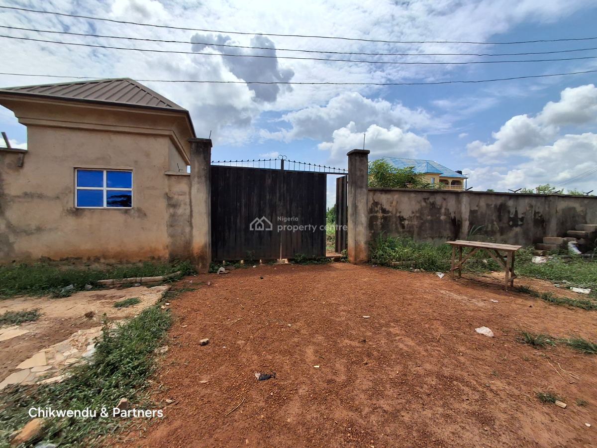 1,300sqm of Fully Fenced Land, Industrial/residential Layout, Emene, Enugu, Enugu, Mixed-use Land for Sale