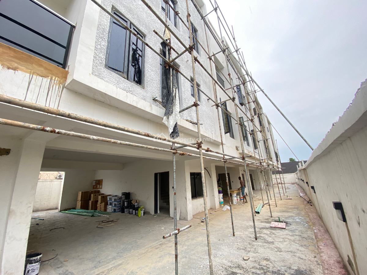 Exquisite Newly Built 4 Bedroom Terrace Duplex with Bq, Ogudu Gra, Ogudu, Lagos, Terraced Duplex for Sale