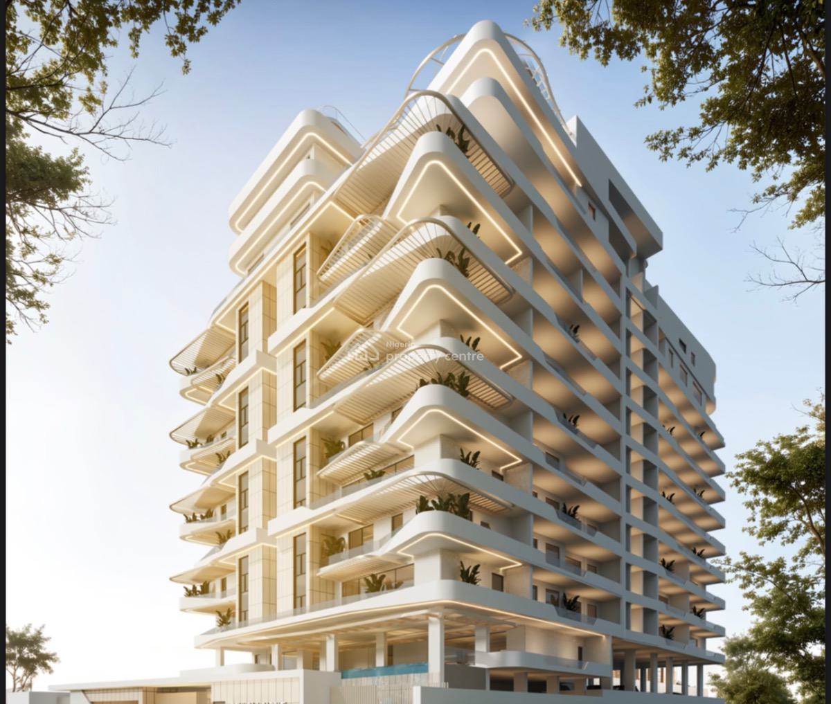235sqm Large Off Plan 2 Bedrooms Maisonette Flat with, Bq, Concierge, Off Ozumba Mbadiwe Ave, Victoria Island (vi), Lagos, Flat / Apartment for Sale