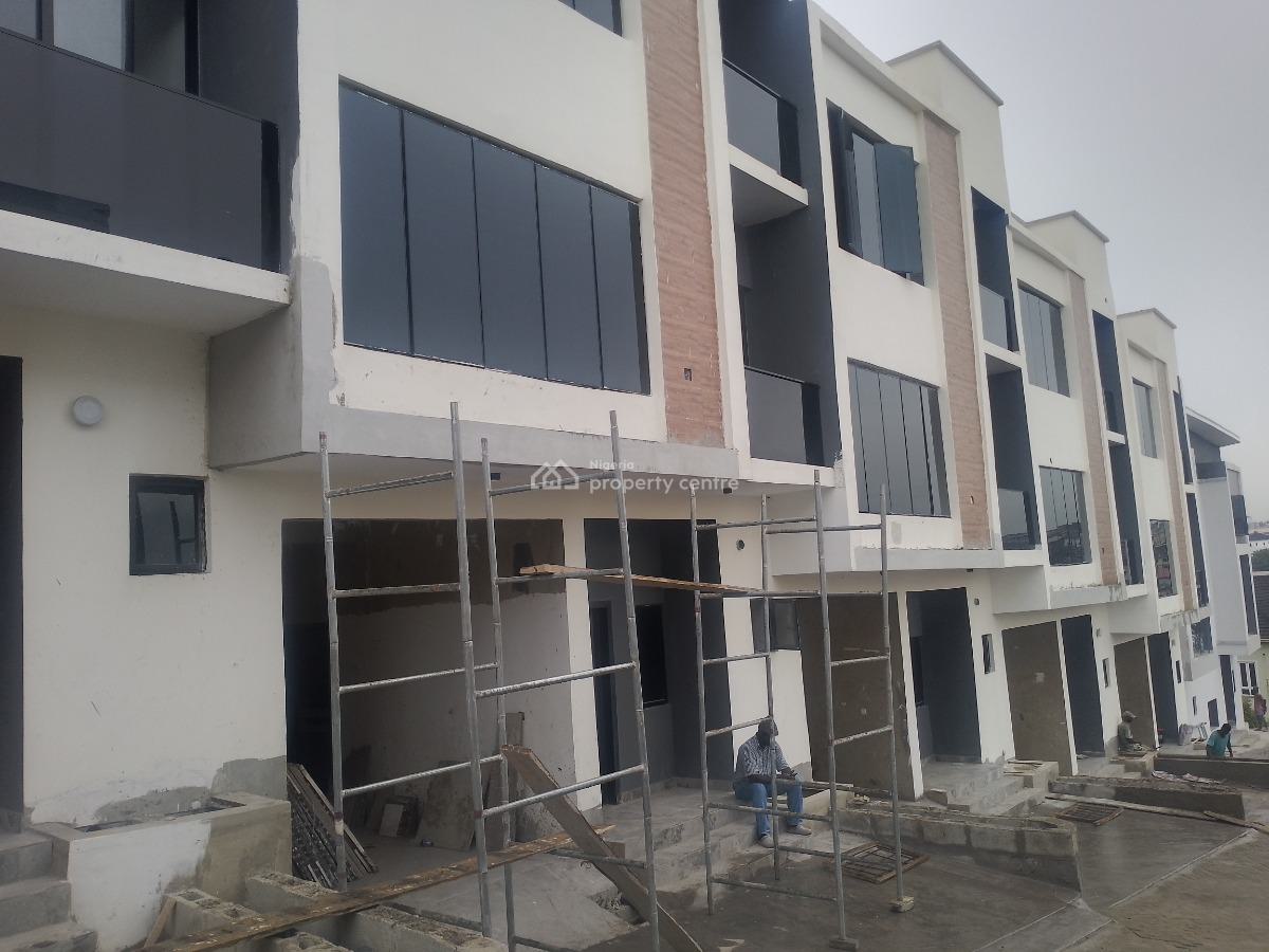Newly Built and Exqusitly Finished 4 Bedroom Terrace Duplex with Bq, Opebi, Ikeja, Lagos, Terraced Duplex for Rent