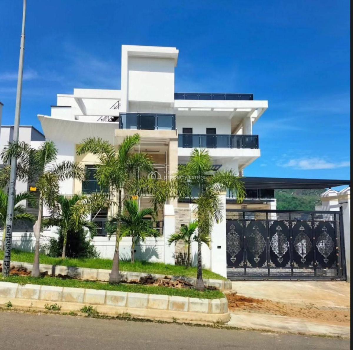 Luxury 7 Bedroom Maisonette in a Diplomatic Zone, Katampe Extension, Katampe, Abuja, Detached Duplex for Sale