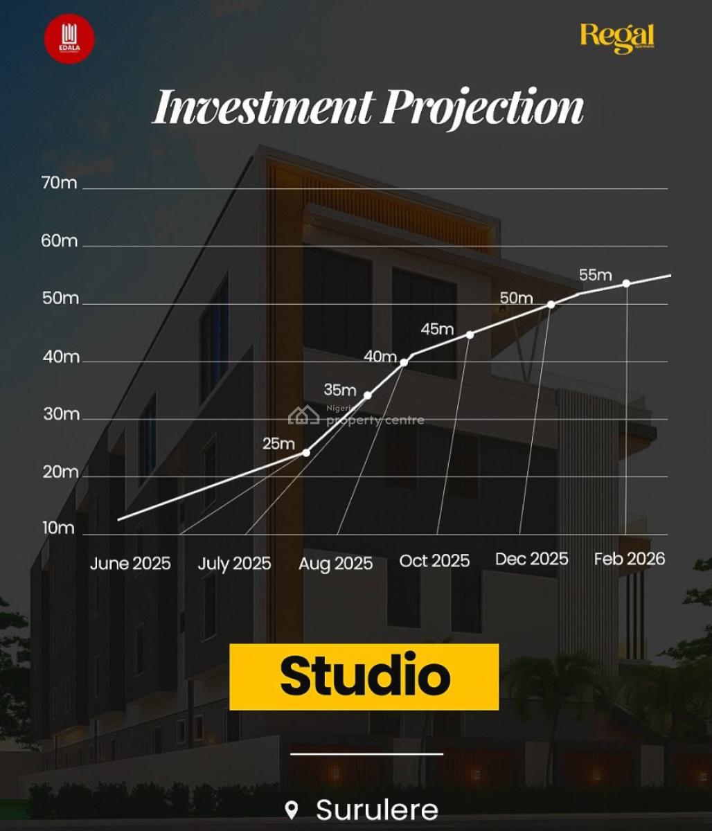 Earn Monthly Without Lifting a Finger 100% Luxury, Regal Apartments,off Ogunlana Drive, Surulere, Lagos, Flat / Apartment for Sale
