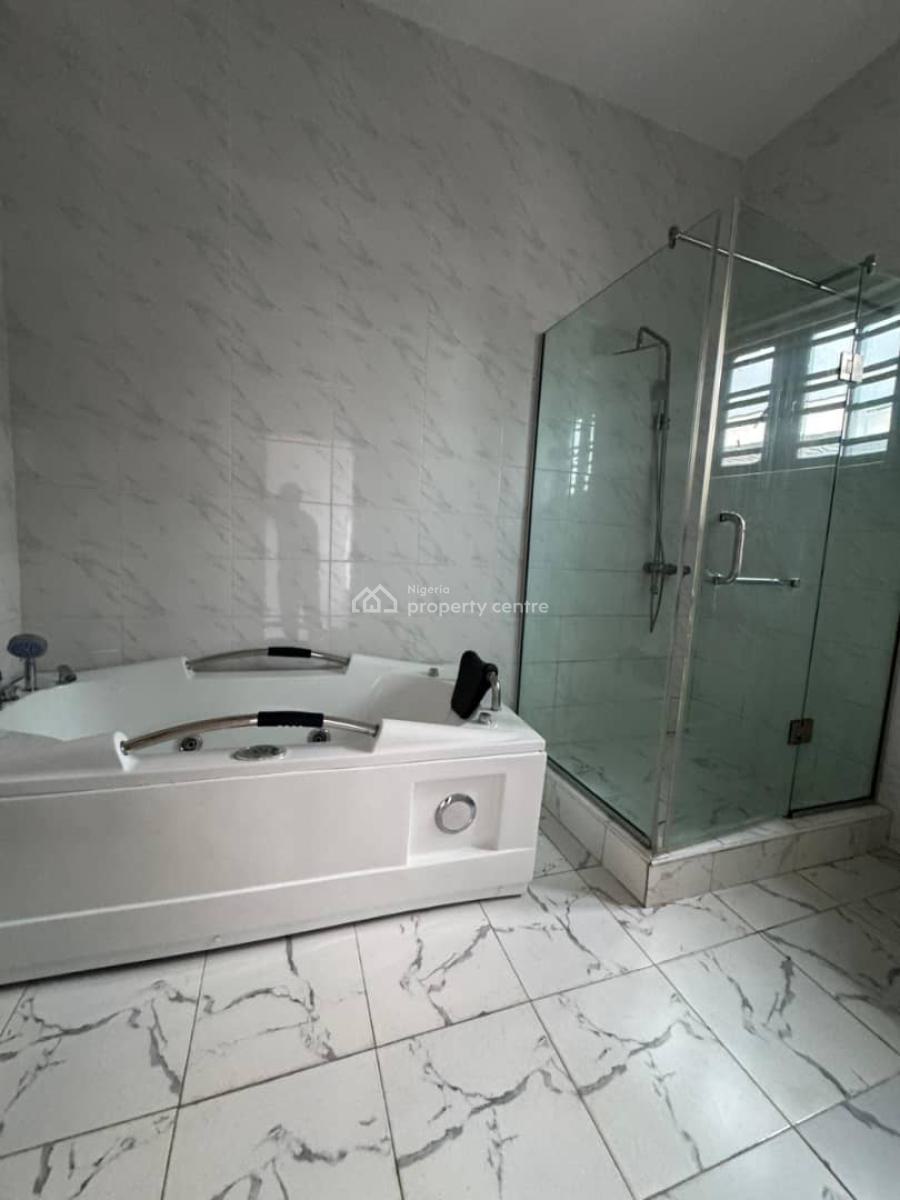 Newly Built and Spacious 4 Bedroom Semi Detached Duplex in an Estate, Ikota, Lekki, Lagos, Terraced Duplex for Rent