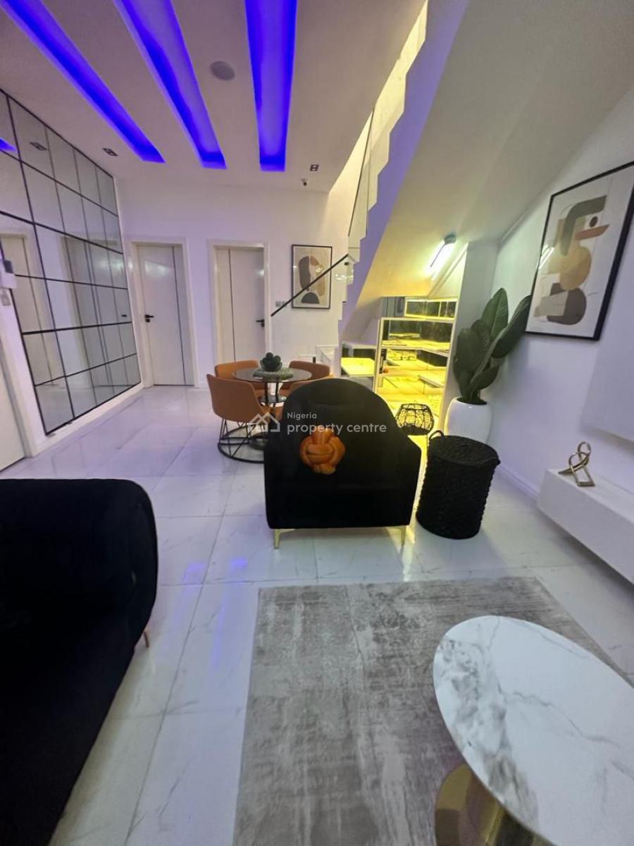 Furnished 4 Bedrooms Detached Duplex, Chevron Alternative, Lekki, Lagos, Detached Duplex for Sale