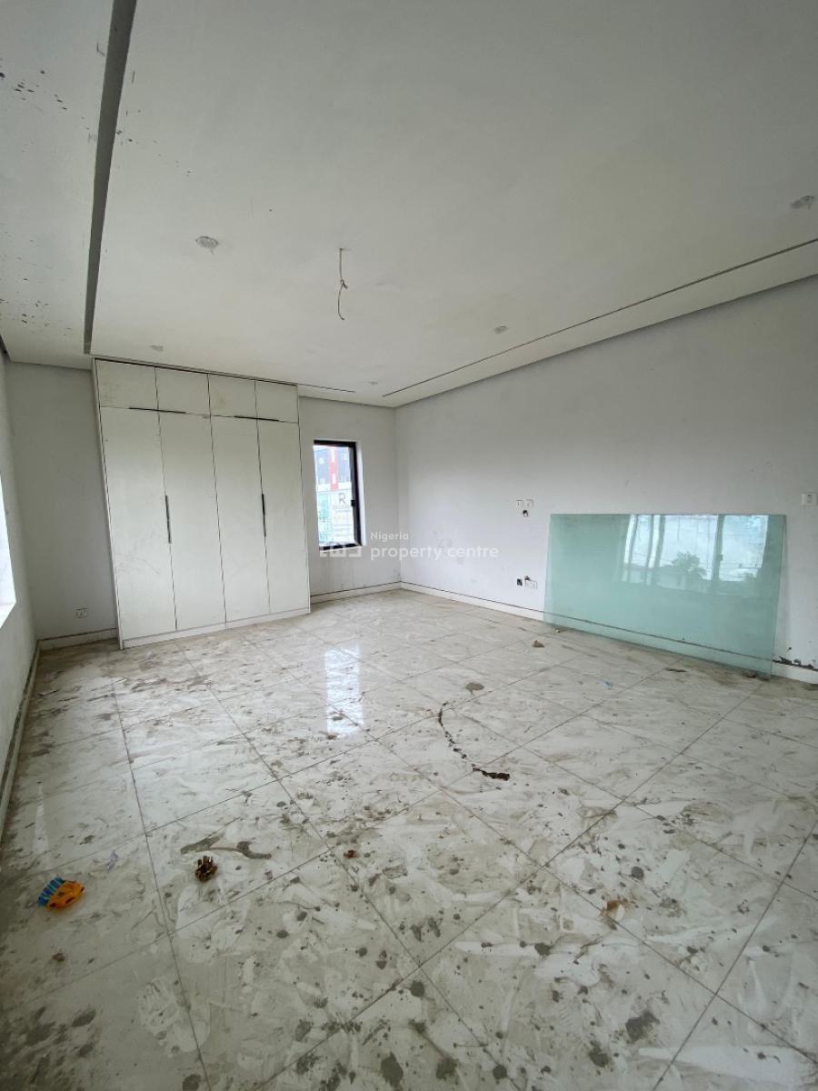Luxury 4 Bedrooms Terraced Duplex with a Bq and Pool, Ikate, Lekki, Lagos, House for Sale
