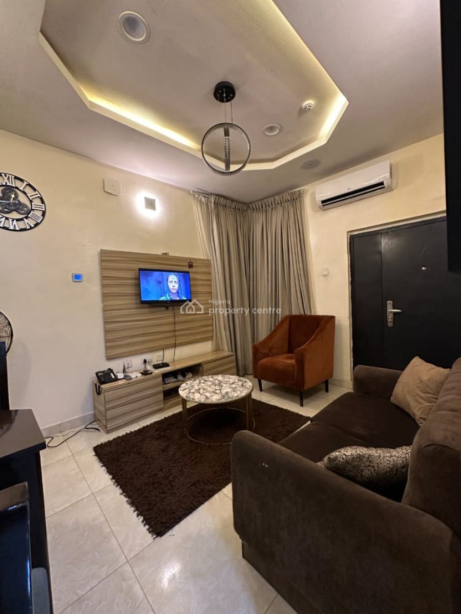 Beautiful One Bedroom Apartment, Adeniran Ogunsanya, Surulere, Lagos, Flat / Apartment Short Let