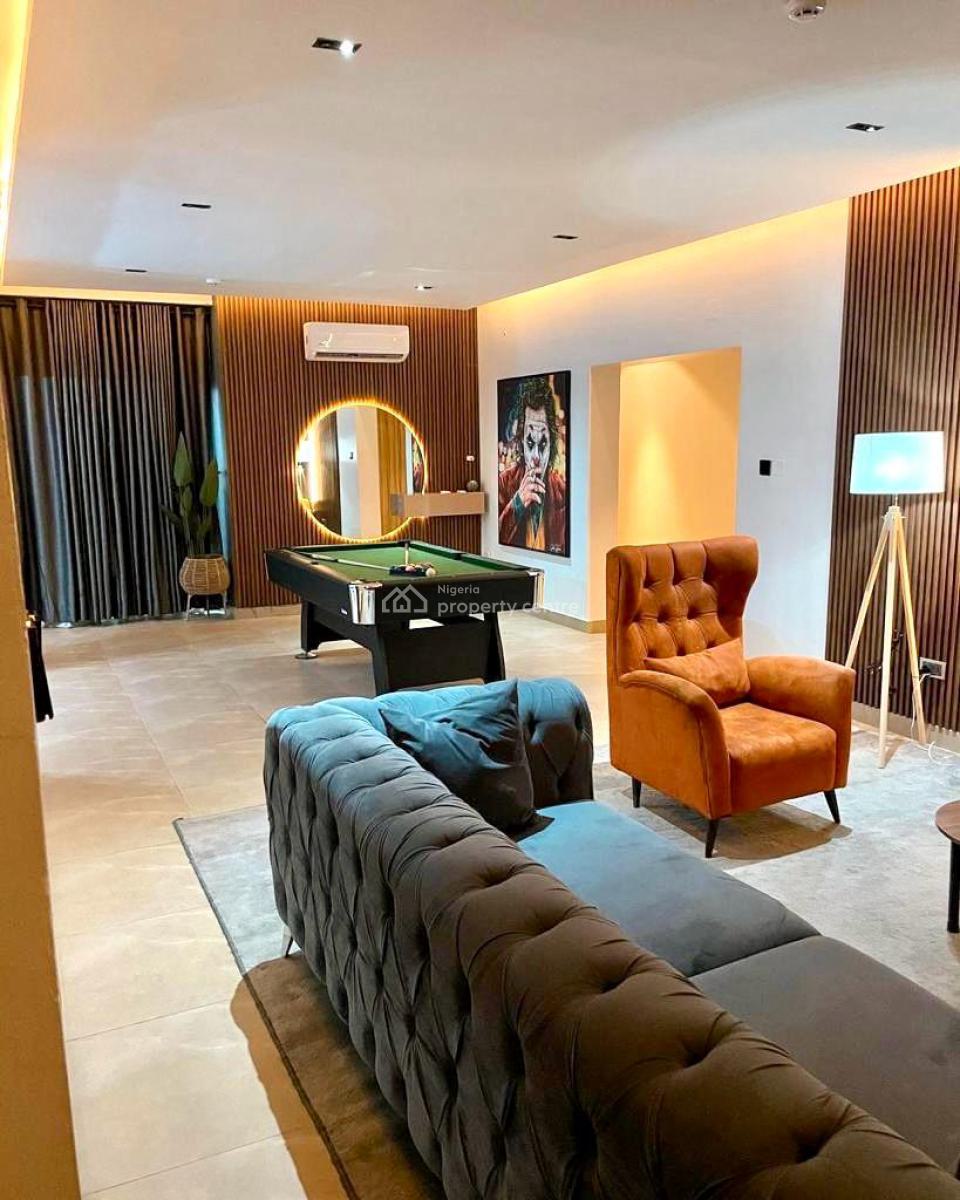 Fully Serviced Furnished 3 Bedroom Apartment with Club House, Victoria Island (vi), Lagos, Flat / Apartment for Rent