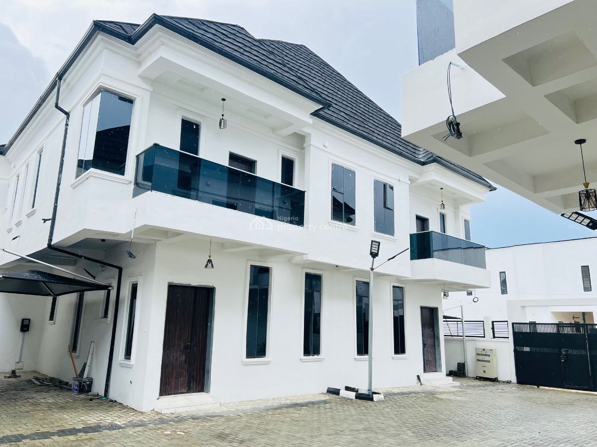 4 Bedroom Semi Detached Duplex with Bq, Orchid Road, Lekki, Lagos, Semi-detached Duplex for Sale