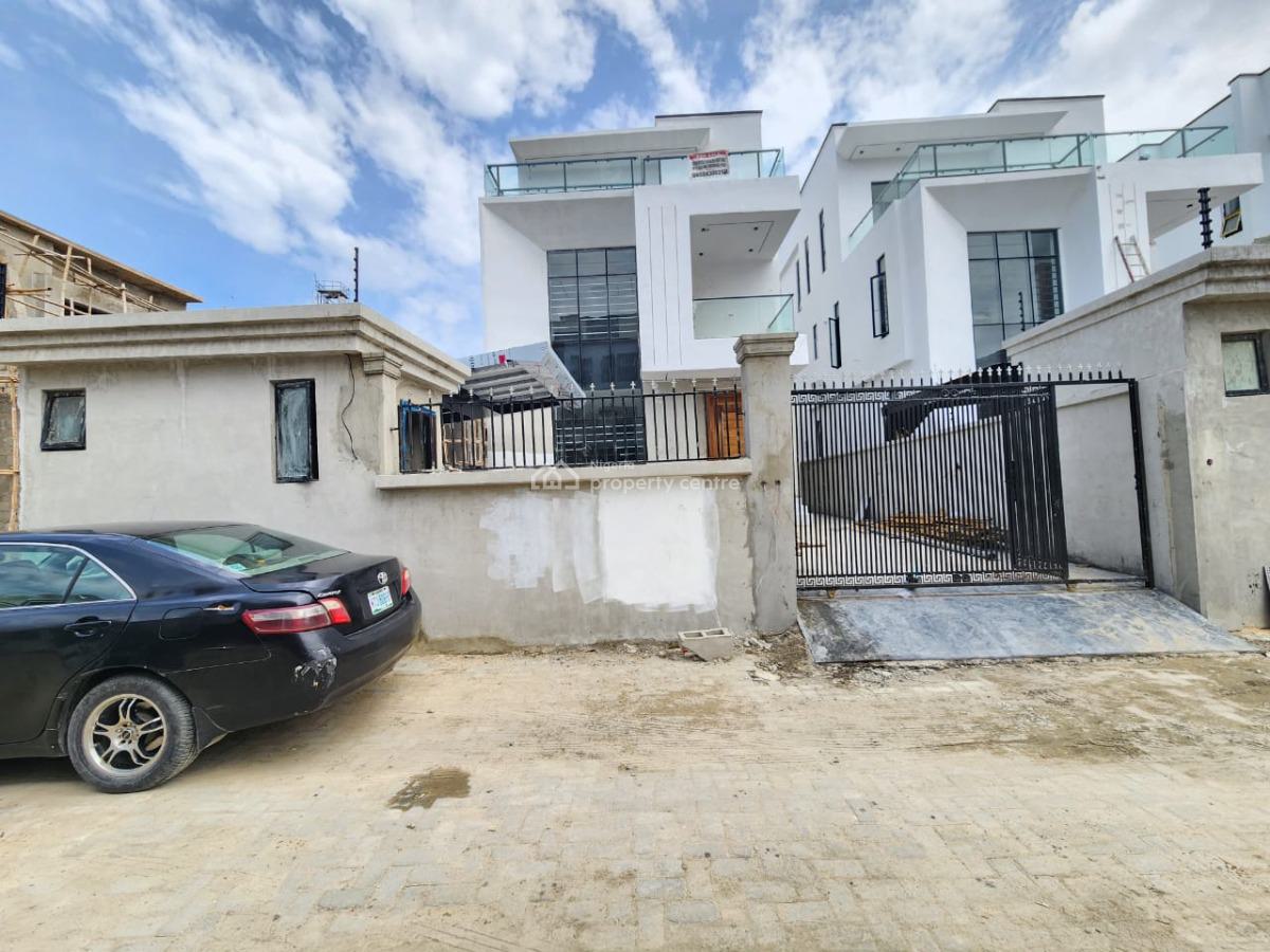 5 Bedrooms Detached Home with Bq, Cinema, Gym, Swimming Pool, Chevron, Lekki, Lagos, Detached Duplex for Sale