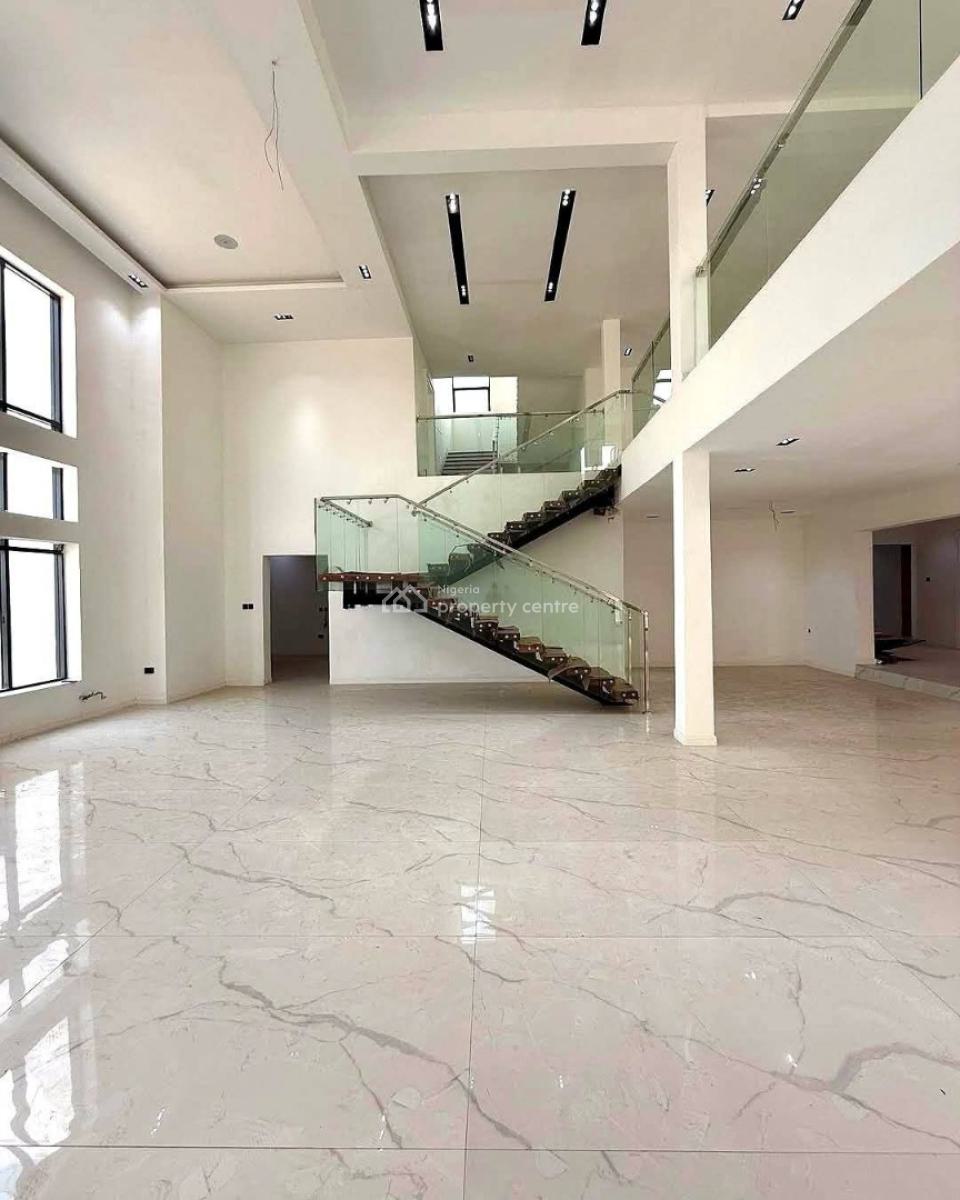 Contemporary 7 Bedroom Fully Detached House in a Serene Environment, Wuye, Abuja, Detached Duplex for Sale