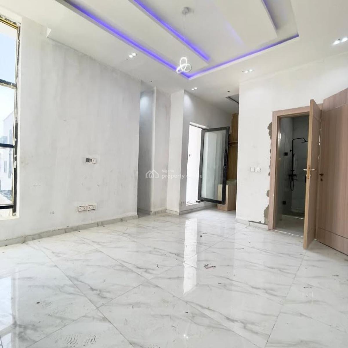 Fully Detached 4 Bedroom Smart Home with Swimming Pool,and Bq, Chevron, Lekki, Lagos, House for Sale