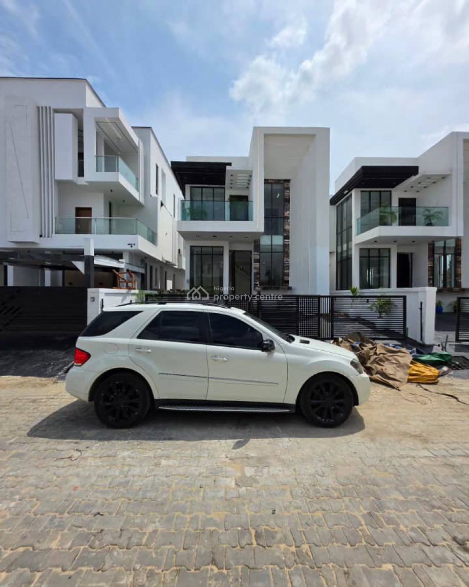 Fully Detached 4 Bedroom Smart Home with Swimming Pool,and Bq, Chevron, Lekki, Lagos, Detached Duplex for Sale
